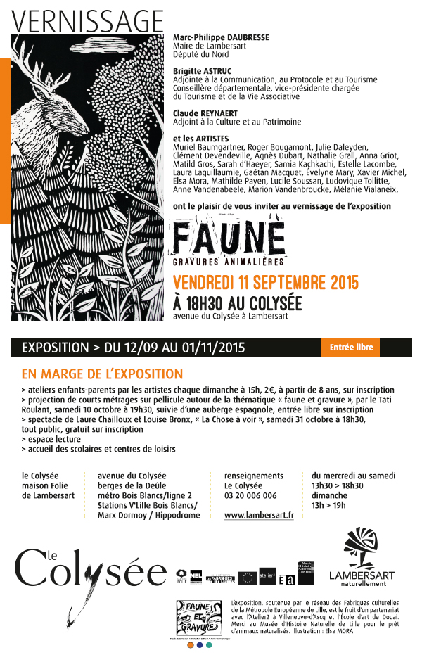 FAUNE INVITATION mail